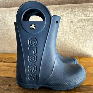 CROCS Little Kid Rain Boots Size 13